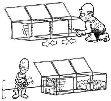丹東地下車庫堆積門